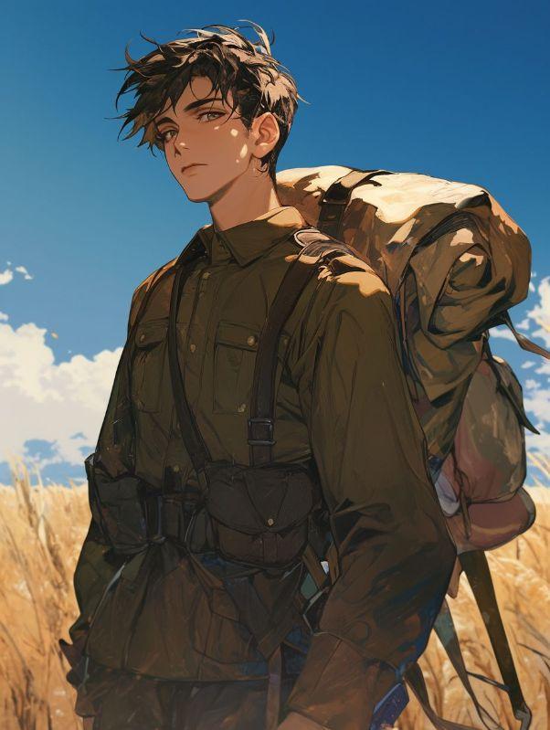 穿越到阅兵仪式